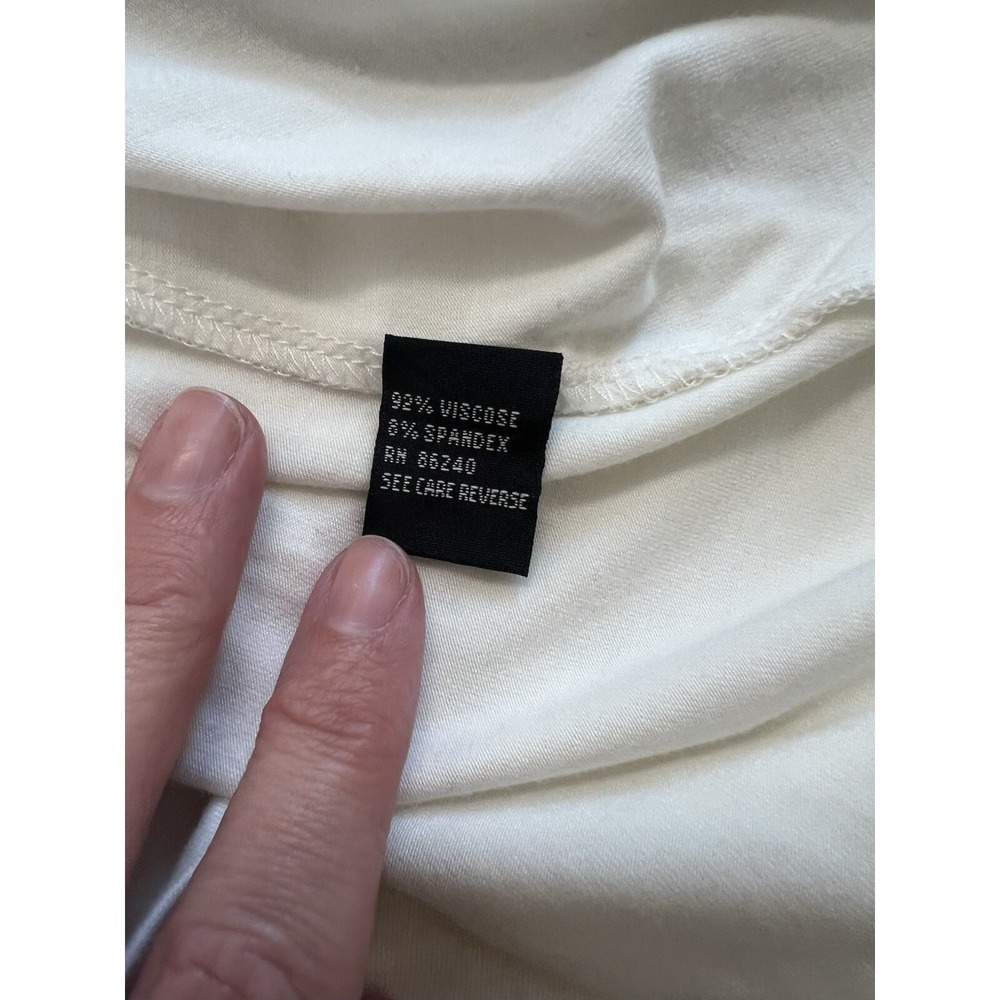 Stera Large Cream‎ Ruffle Soft NWT - Picture 12 of 13